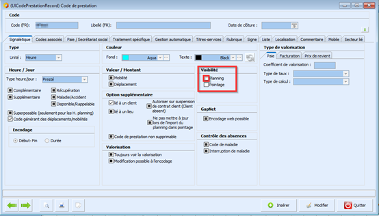 codevisibilite